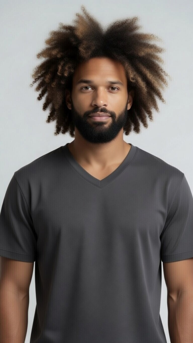 Thrive PJ Set - Grey V Neck