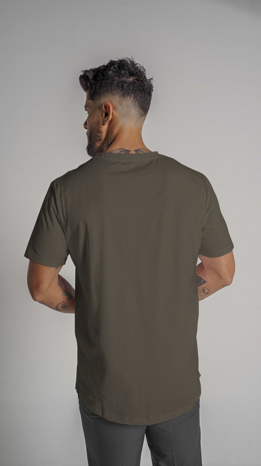 Loft Drop Cut S/S Tee - Coffee