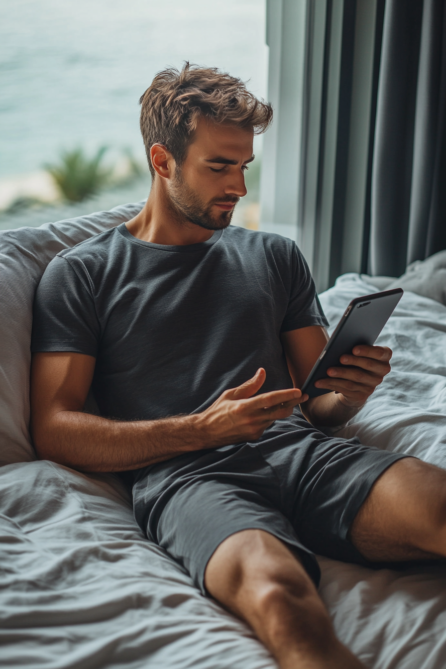 Thrive PJ Set - Charcoal