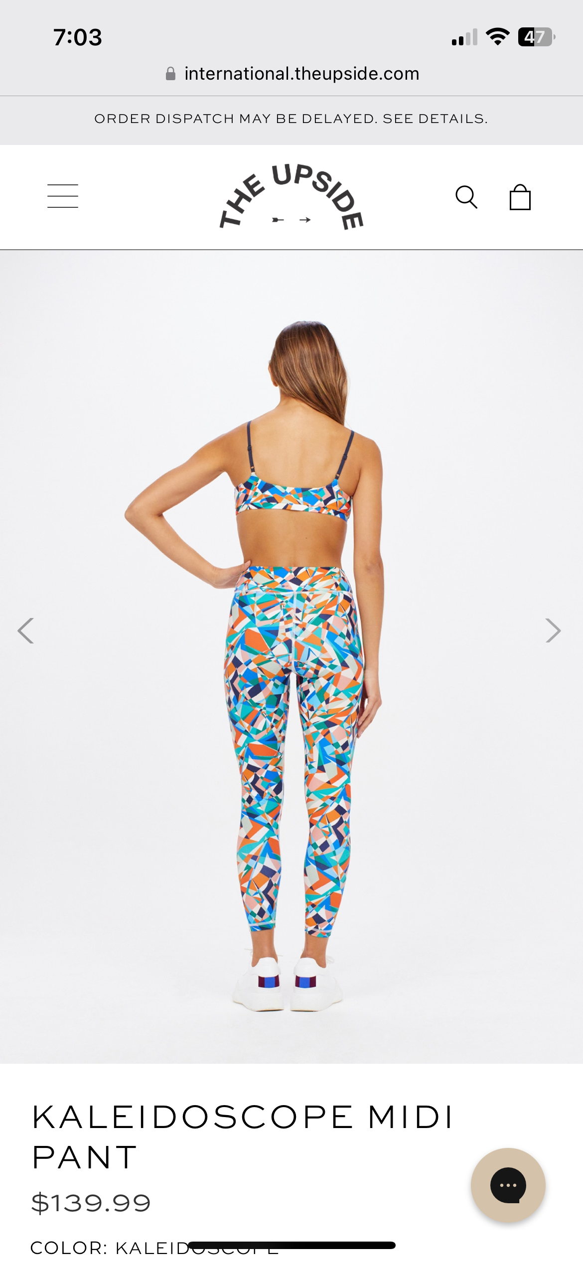 Kaleidoscope Midi Pant