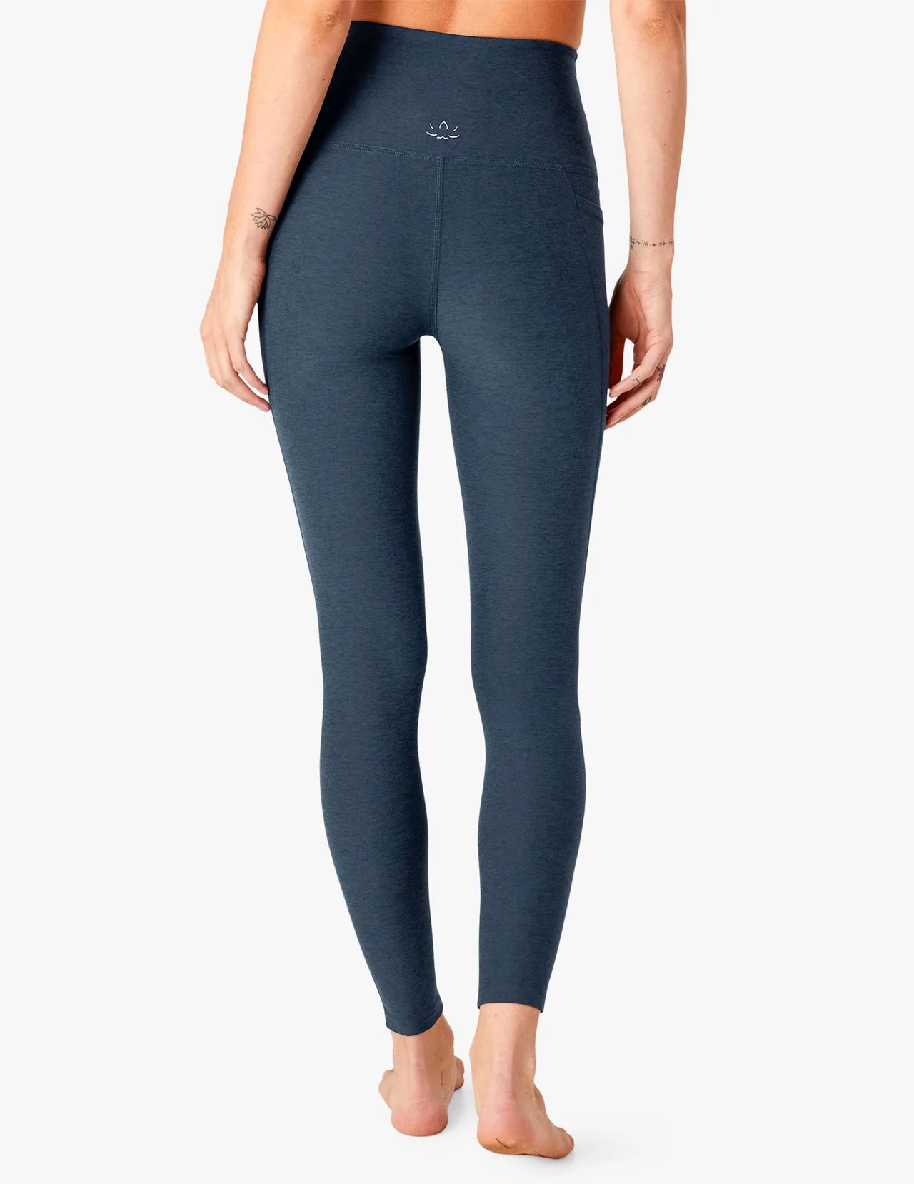 Out of Pocket Midi Legging - Nocturnal Navy