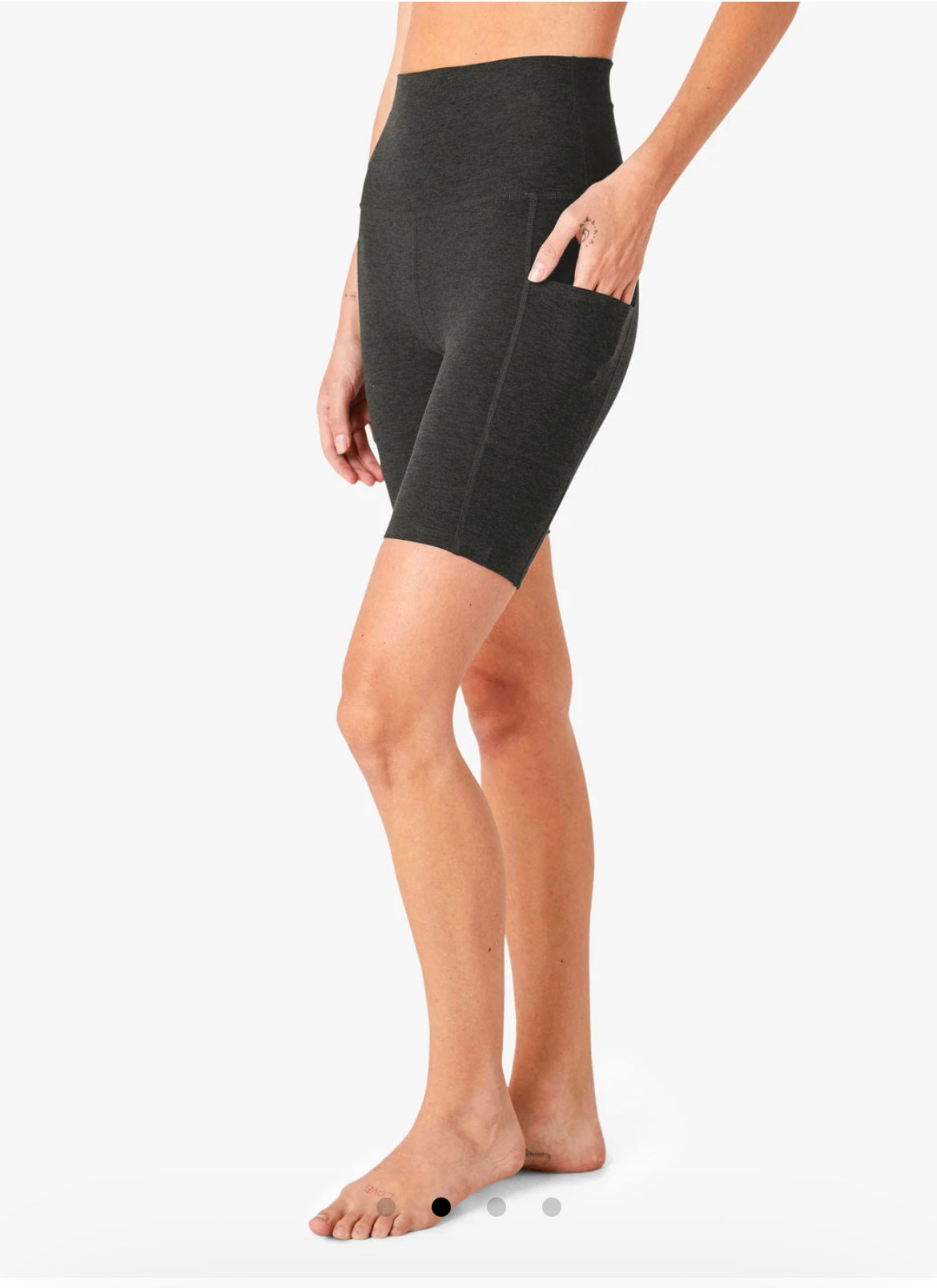 Team Pockets Biker Short - Darkest Night