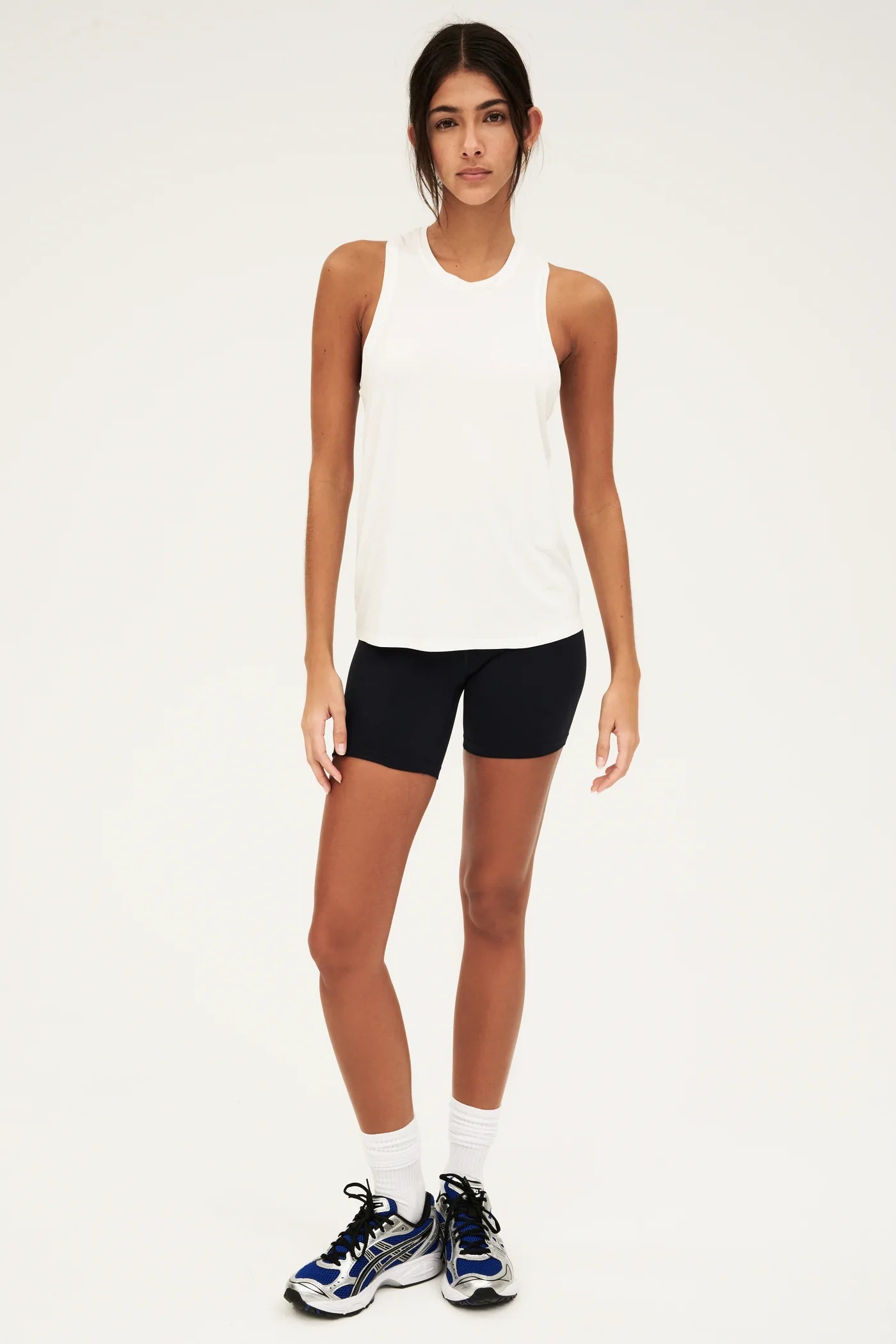 Toni Jersey Tank - White