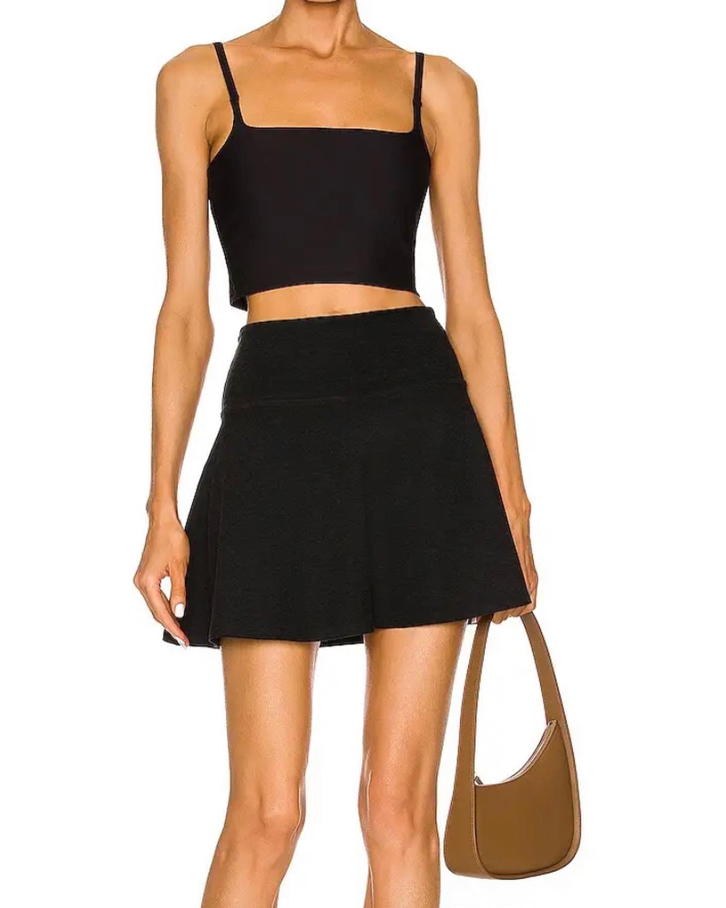 Hot Shot Circle Skirt - Darkest Night