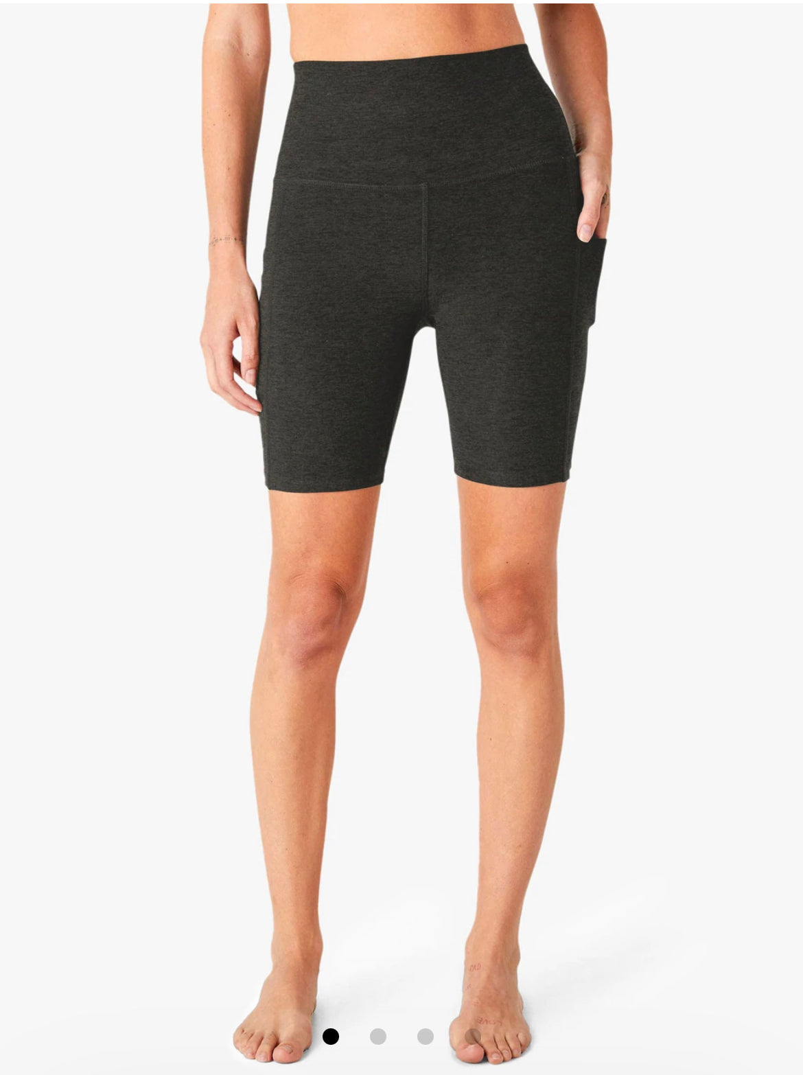 Team Pockets Biker Short - Darkest Night