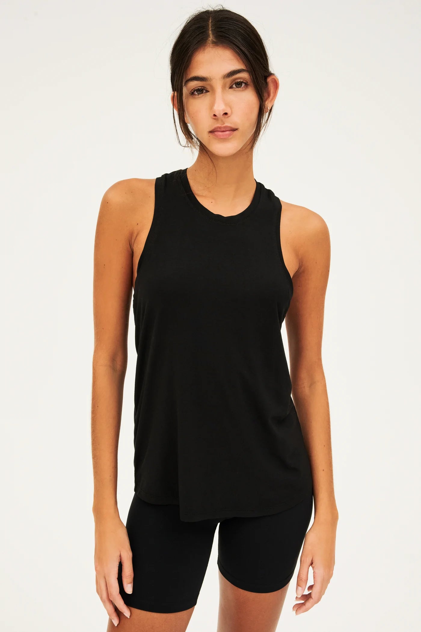 Toni Jersey Tank - Black
