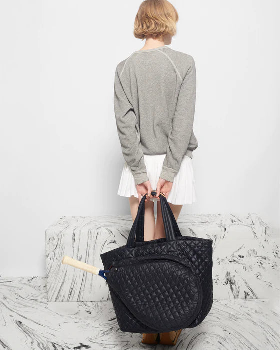 Tennis Metro Tote - Black