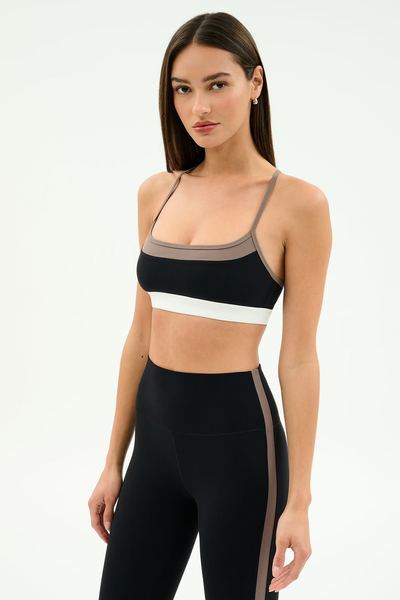 Scottie Bra - Black/Lentil