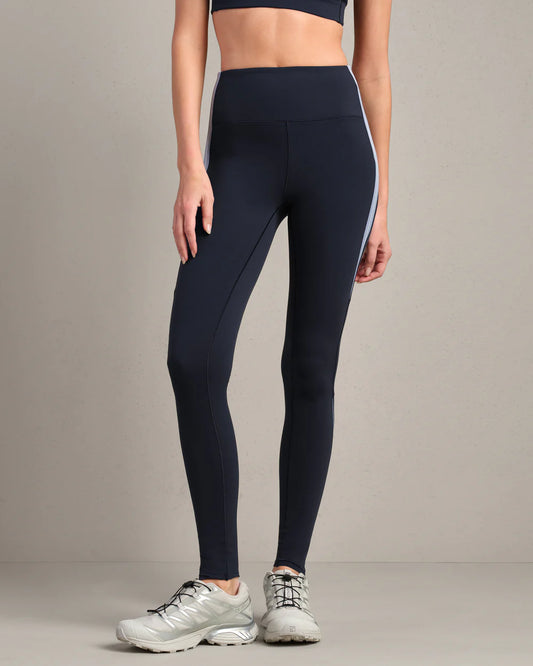 Retro Revive Legging - Navy Blue