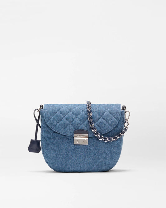 Crosby Lock Saddle - True Blue Denim