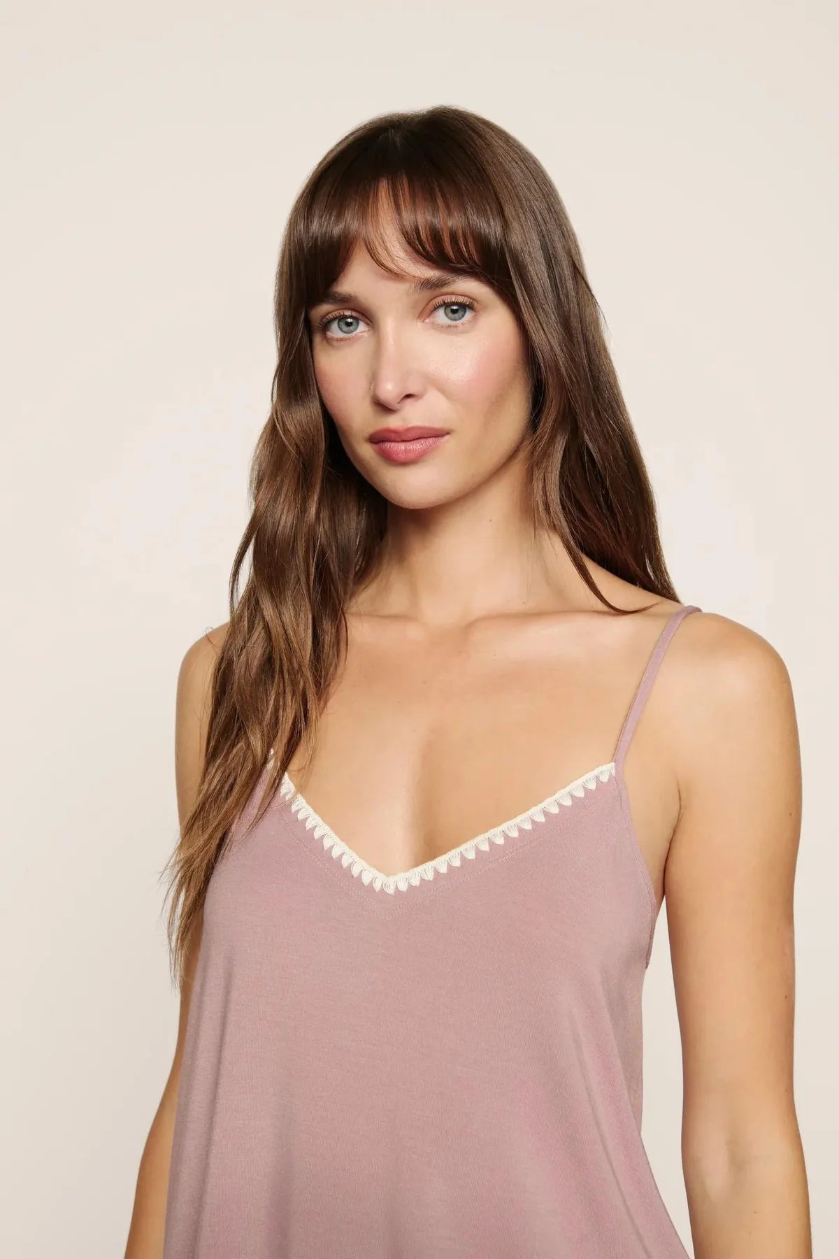 Frida Cami/Pant - Woodrose/Ivory