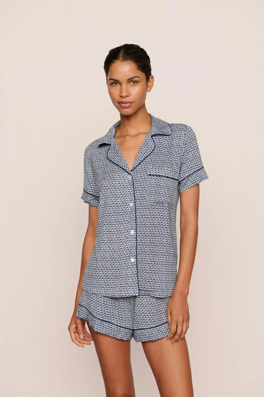 Gisele Relaxed Short PJ Set - Seashells