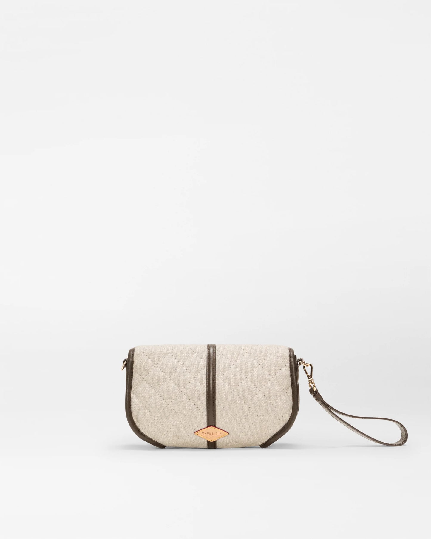 Astor Convertible Clutch - Sandy Linen
