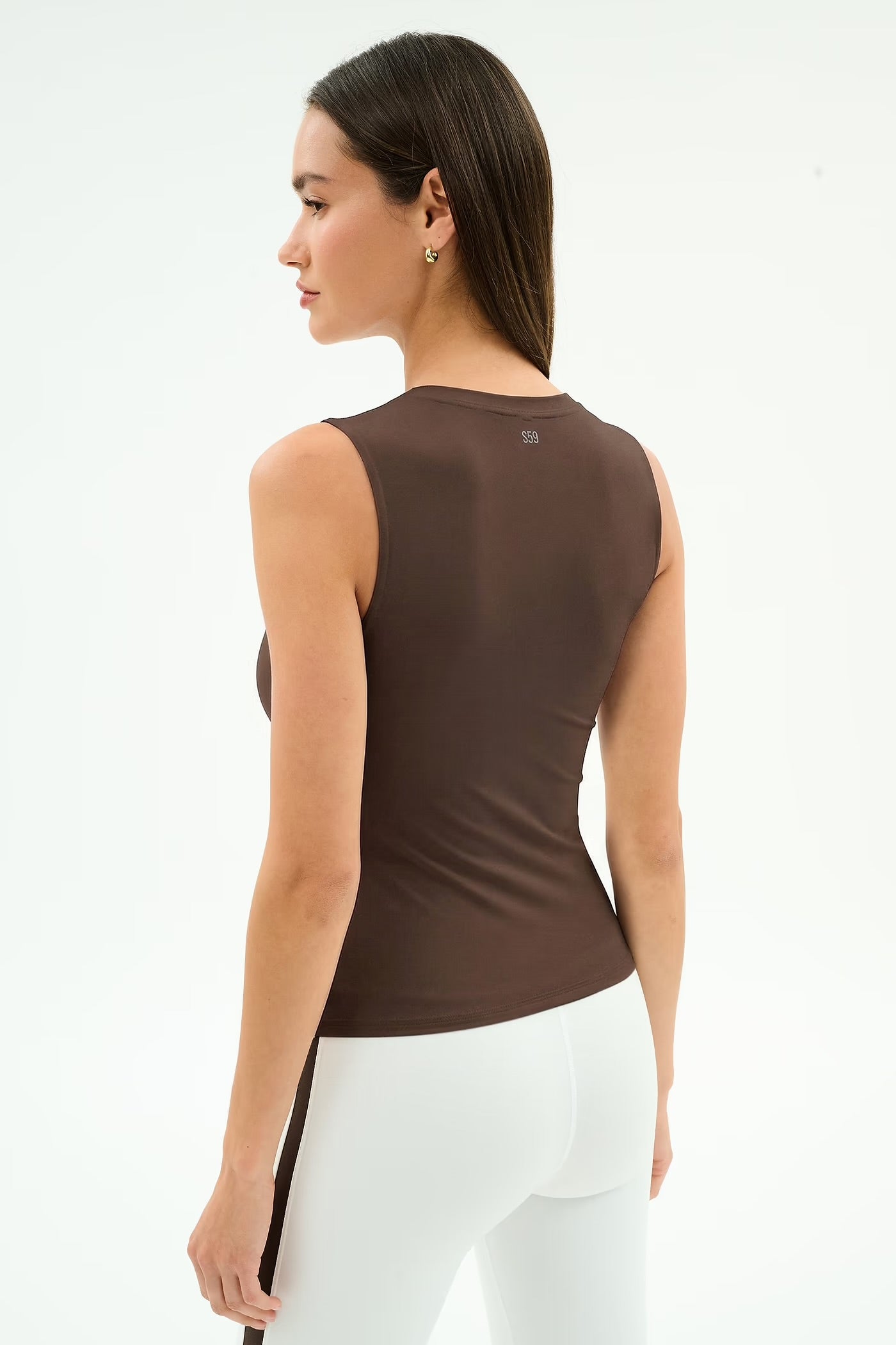Carter Airweight Lite Tank - Dk Chocolate