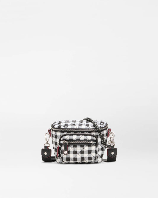 Micro Crosby Sling - Black/White Gingham