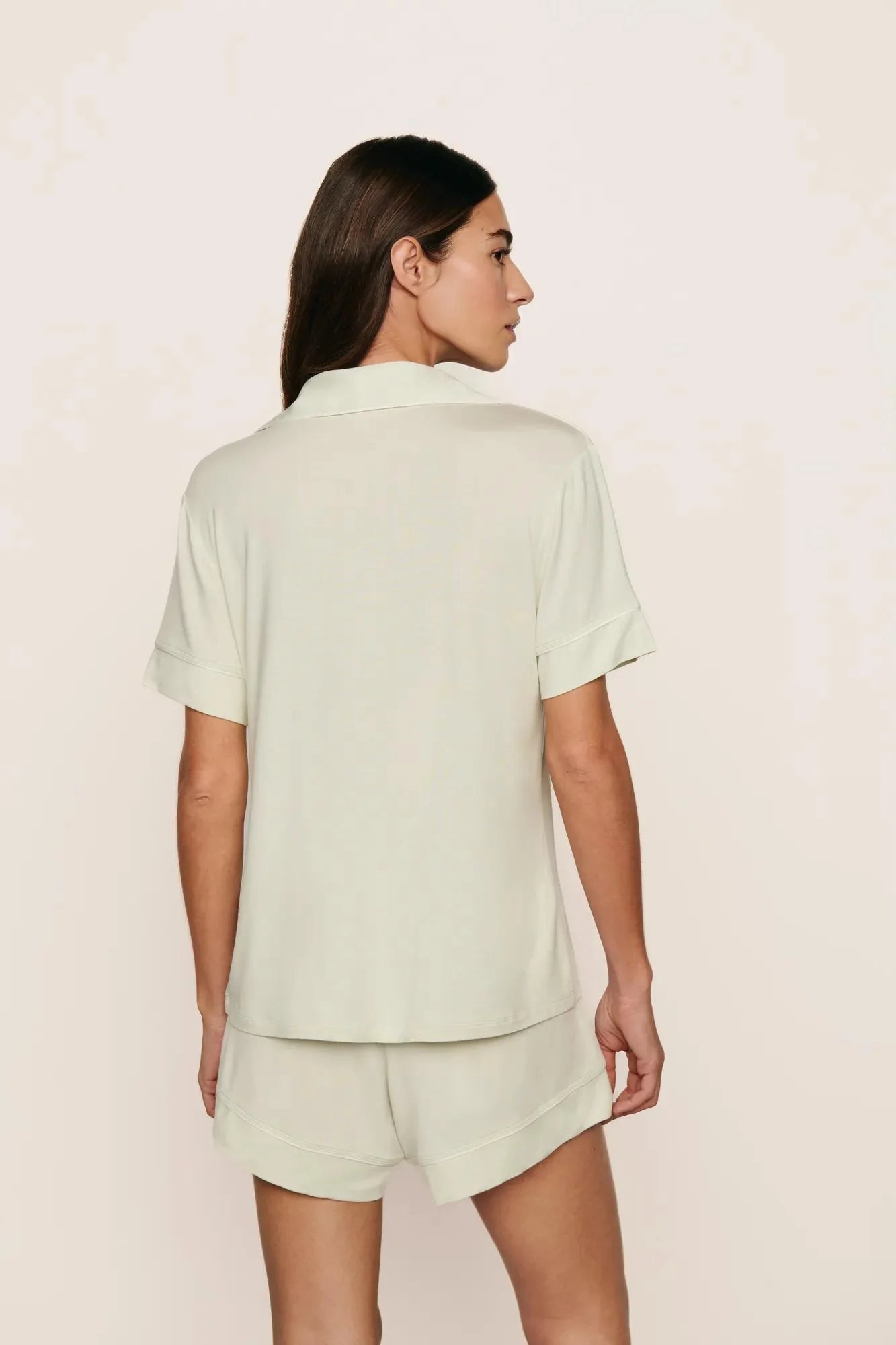Gisele Relaxed Short PJ Set - Seafoam