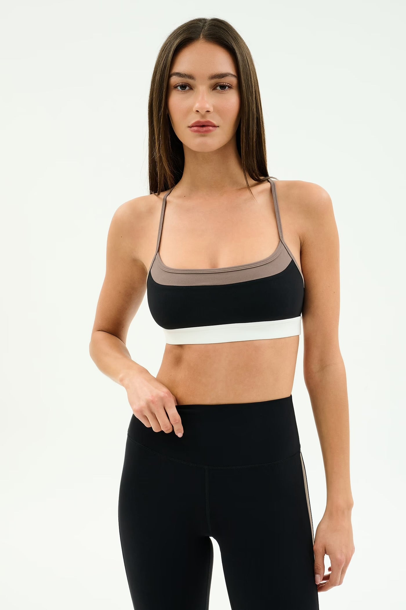 Scottie Bra - Black/Lentil