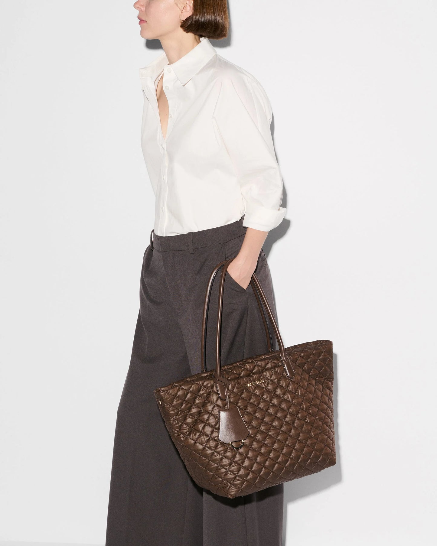 Medium Daily Tote - Walnut Brown
