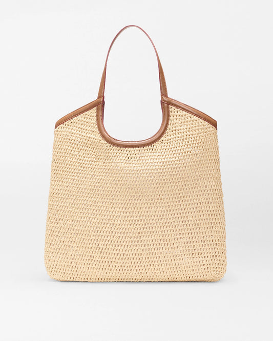 Crochet Georgia Tote L - Camel