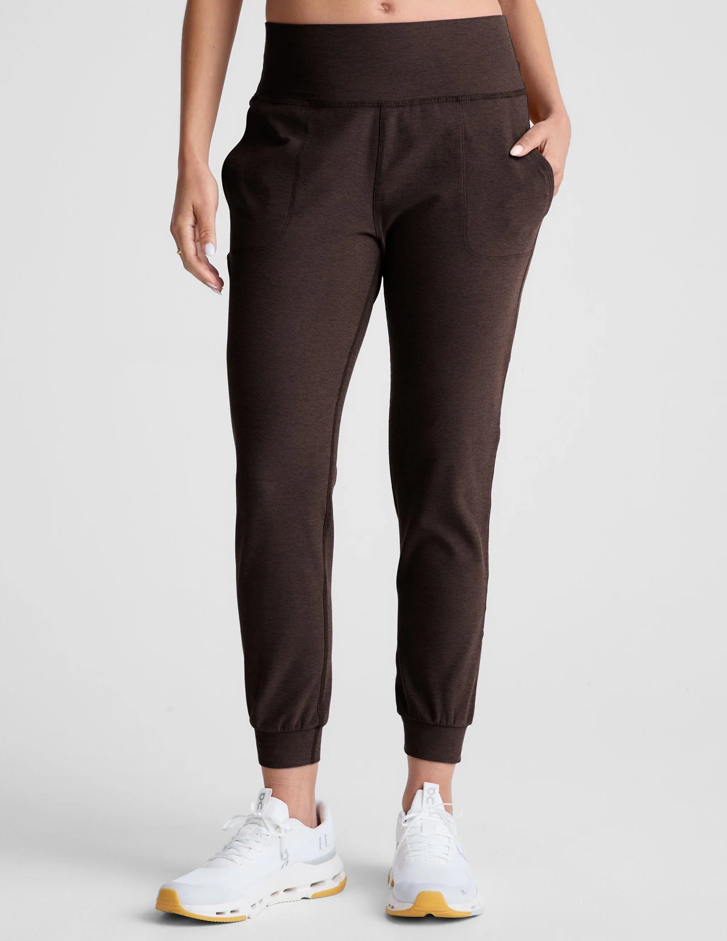 Spacedye Midi Jogger - Dark Chocolate