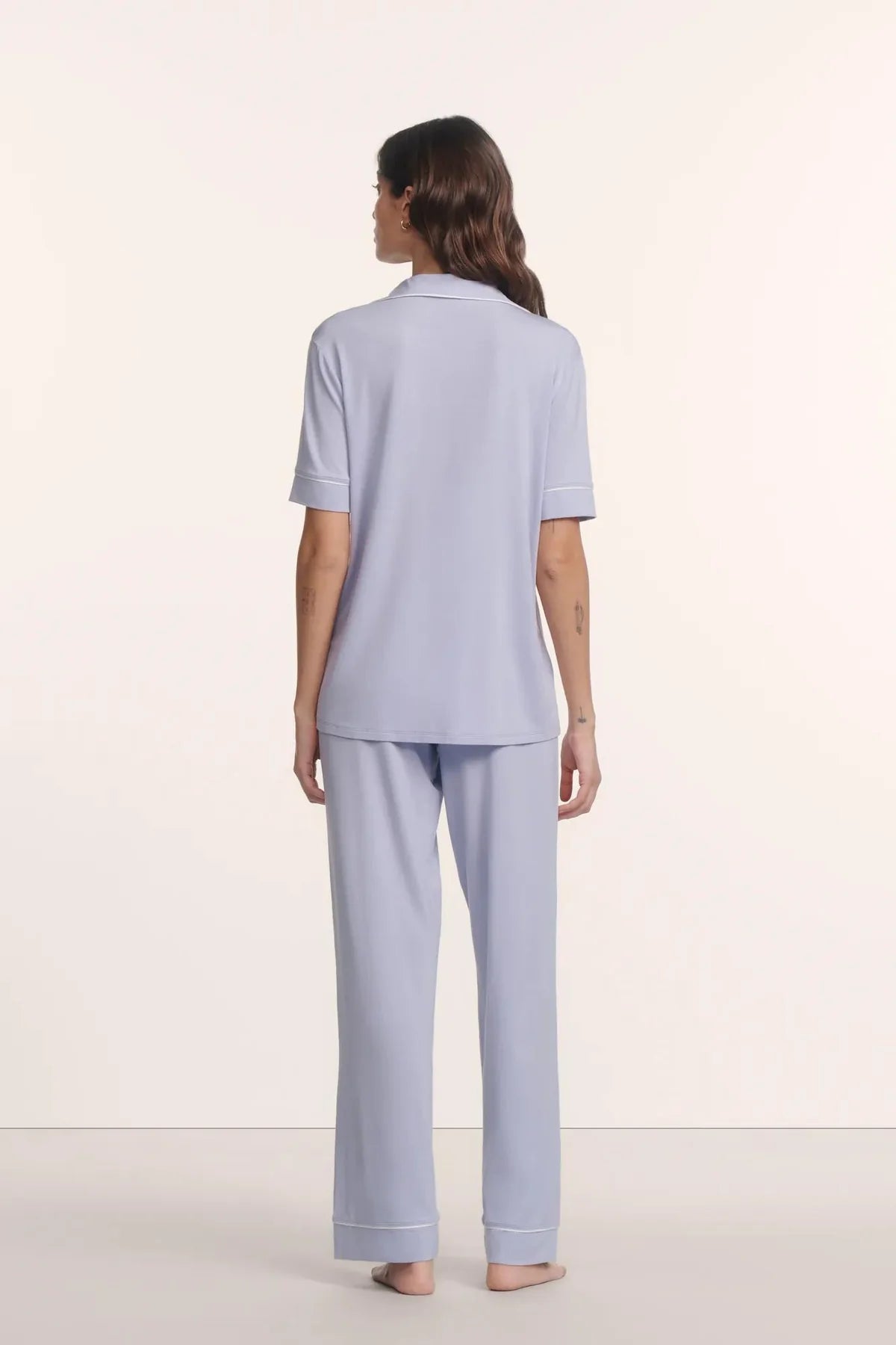 Gisele Short Slv/Pant PJ Set - Lavender Dusk