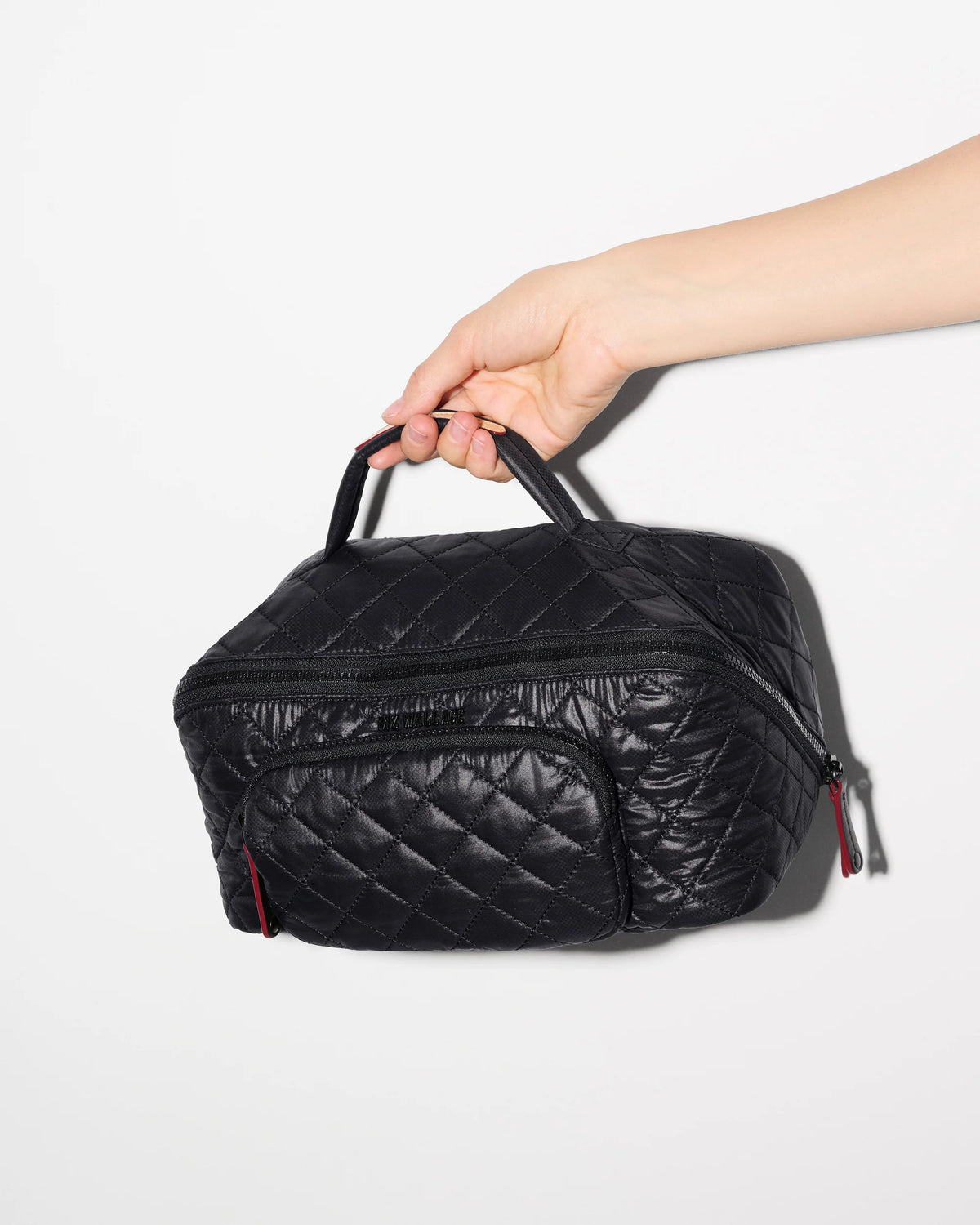 Large Accordion Cosmetic - Black