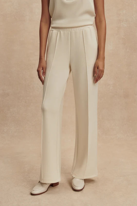 Conall Button Tank/Wide Leg Pant - Pristine