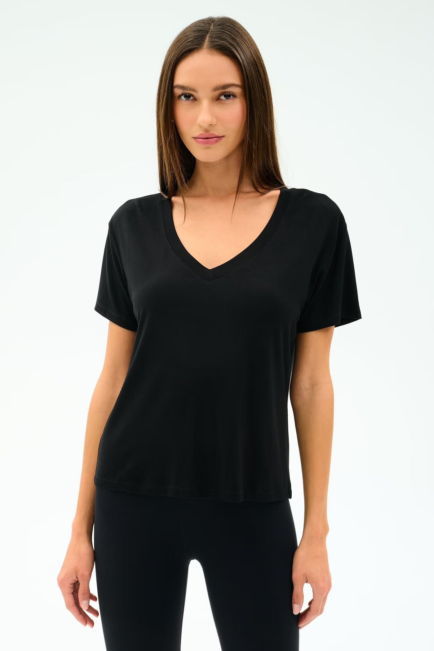 Georgia V-Neck - Black