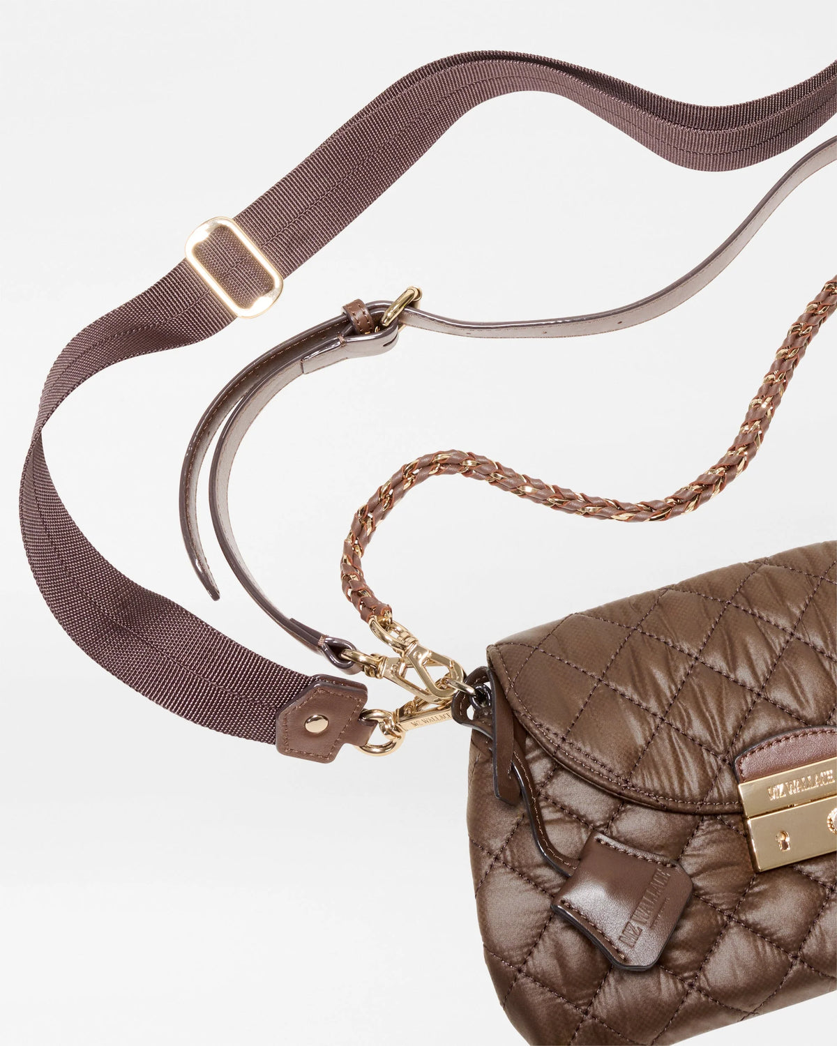 Mini Crosby Lock Shoulder - Walnut Brown