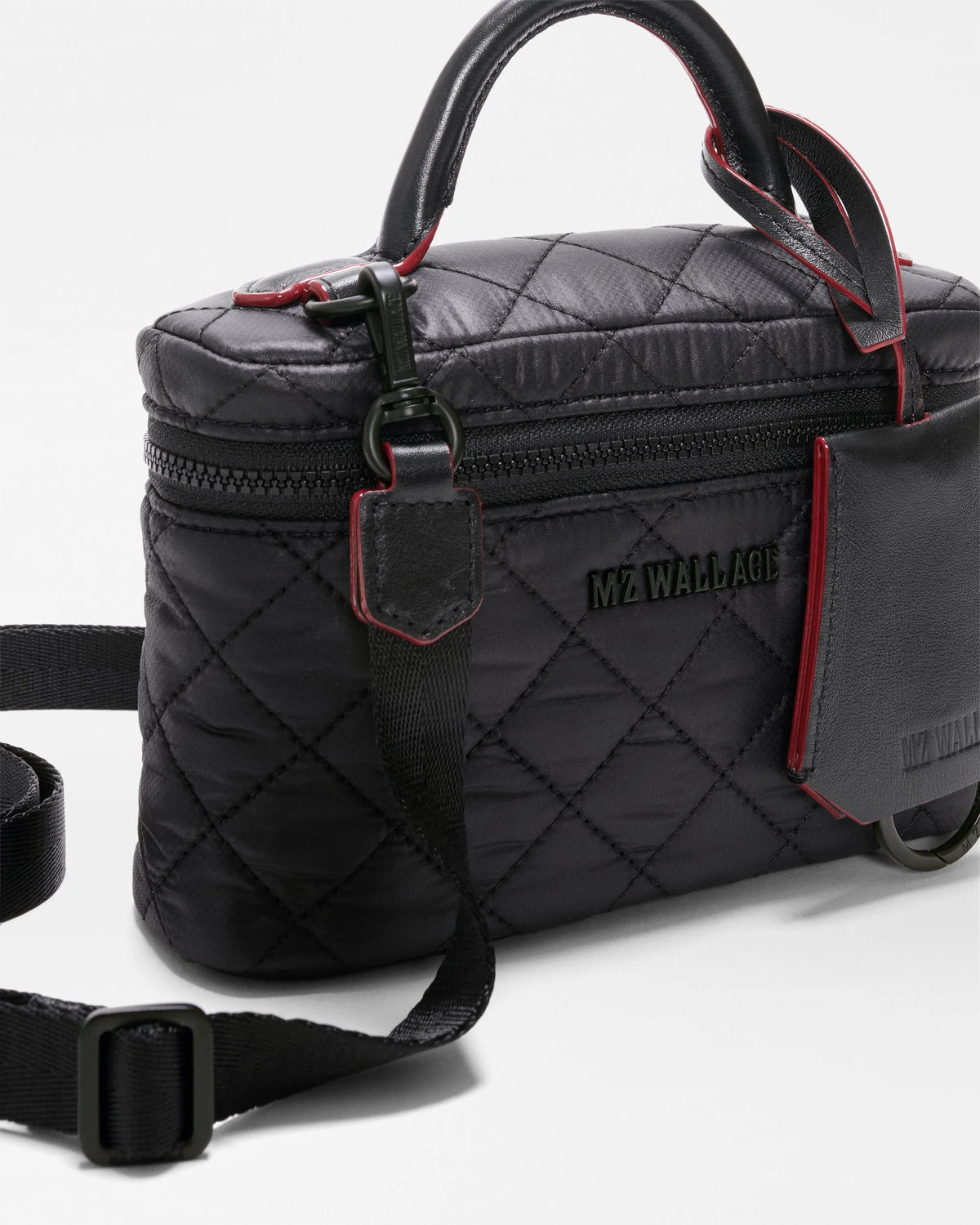 Metro Train Case Crossbody - Black