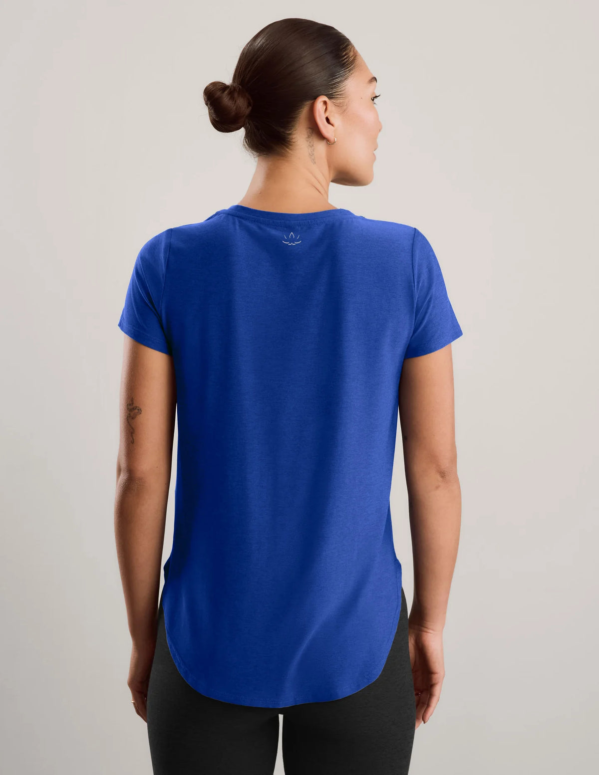 On the Down Low Tee - Ultra Blue