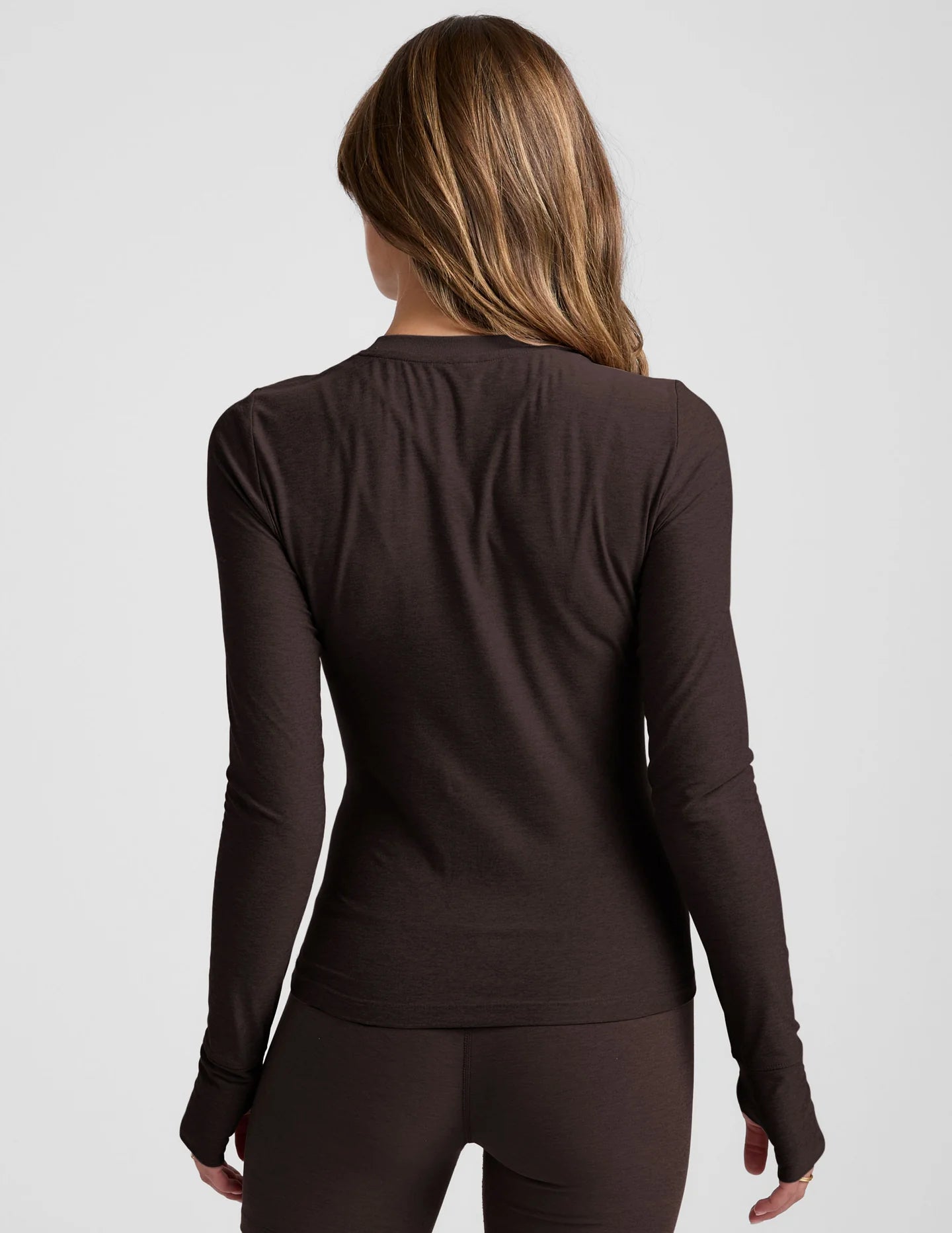 Select LS Crew - Dark Chocolate