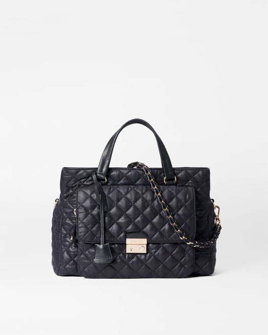 Crosby Lock Satchel - Black