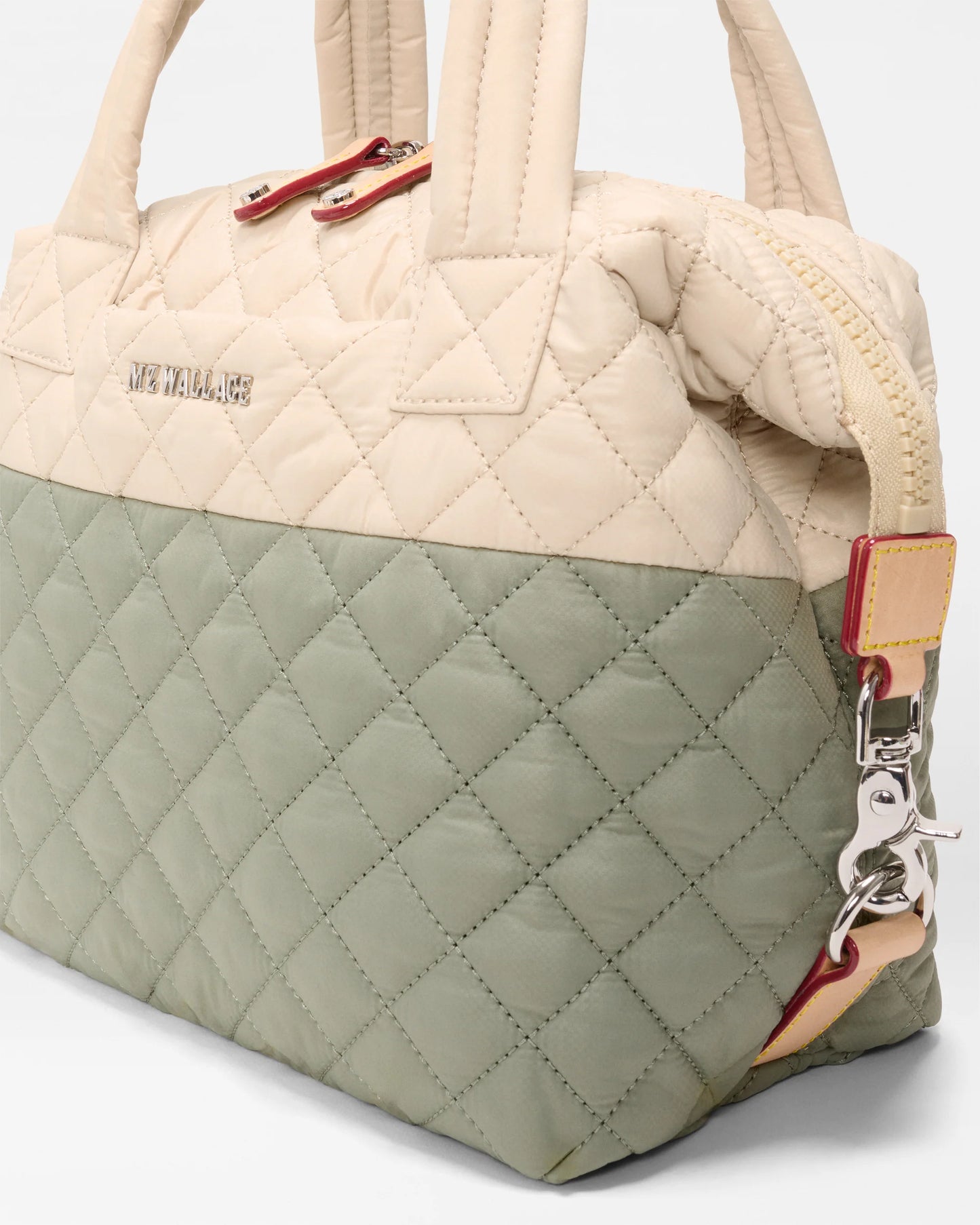 Small Sutton Deluxe - Agave Green/Buff