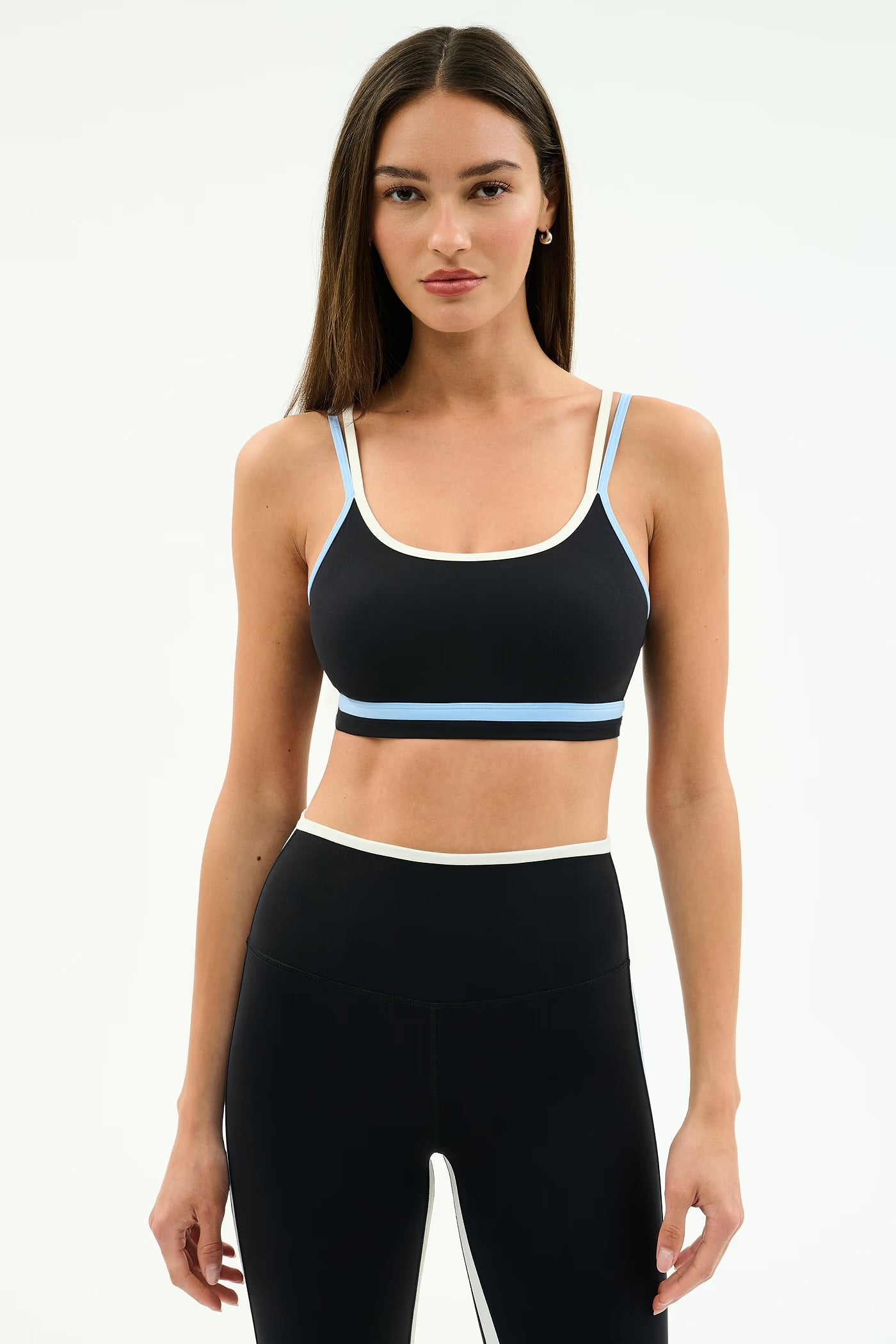 Eva Bra - Black/Skylight