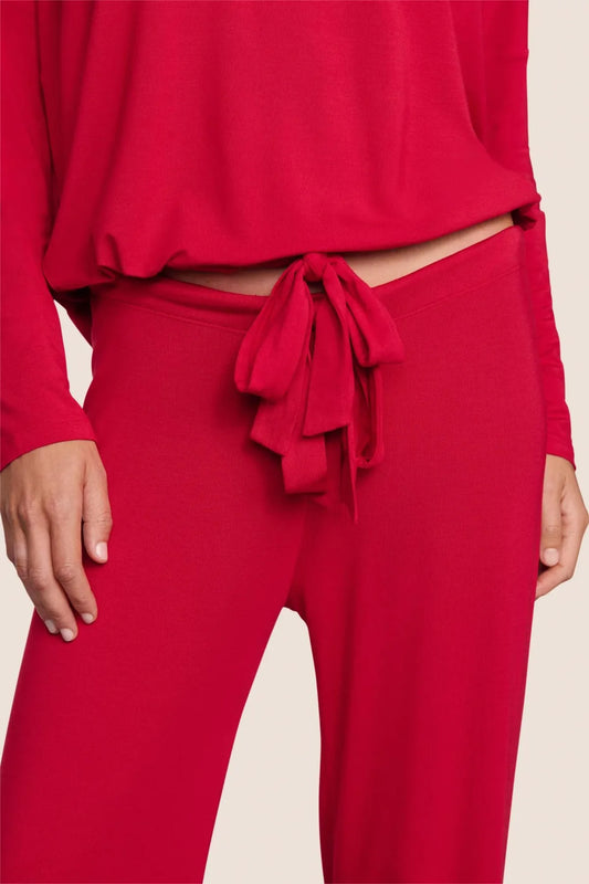 Gisele Slouchy Set - Holly Red