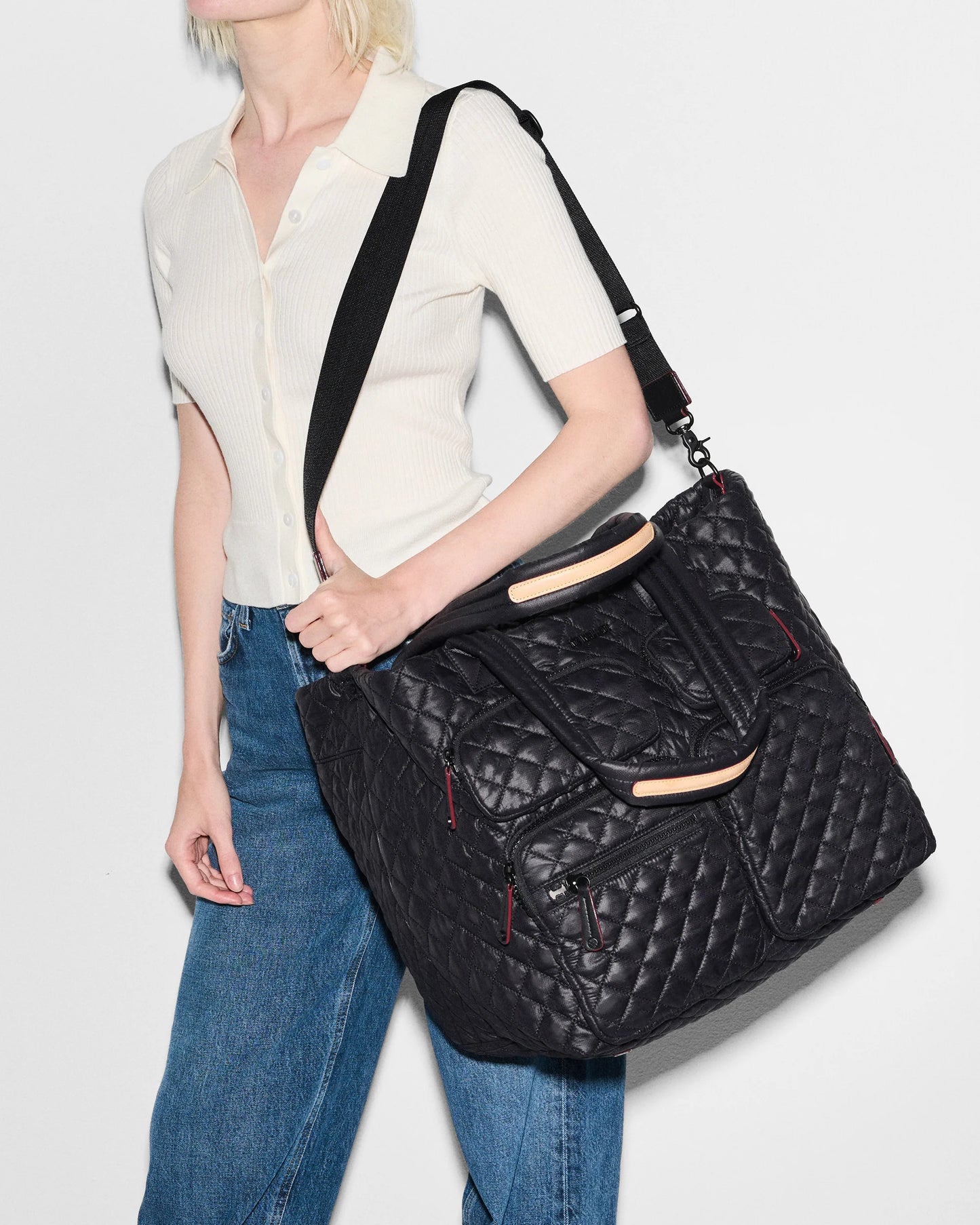 Metro Travel Tote L - Black