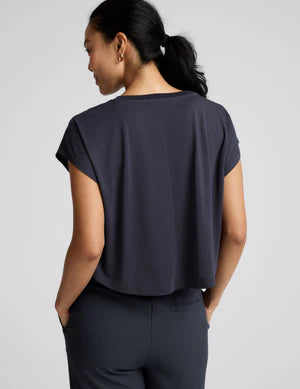 Studio Luxe Tee - Navy