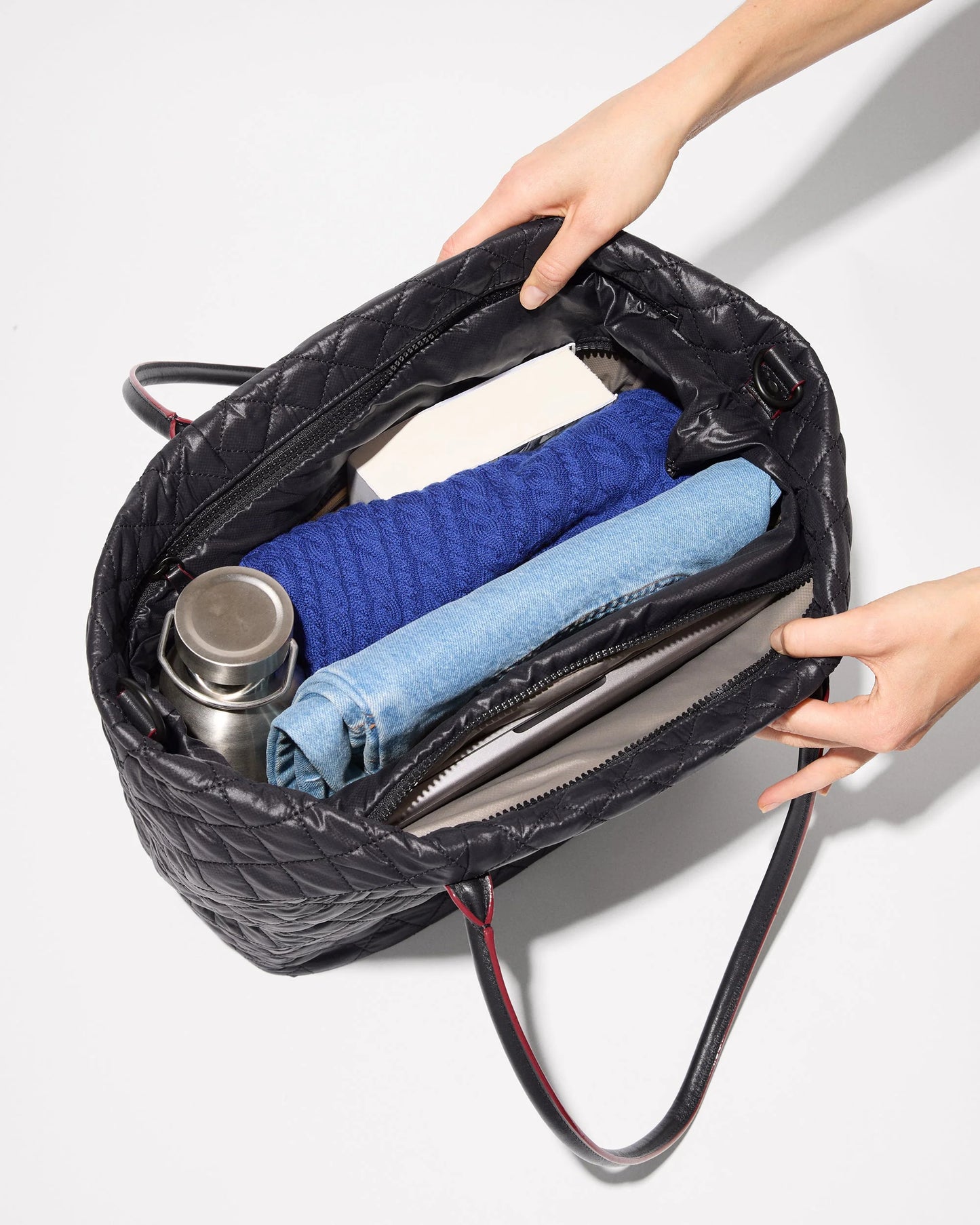 Medium Daily Tote - Black