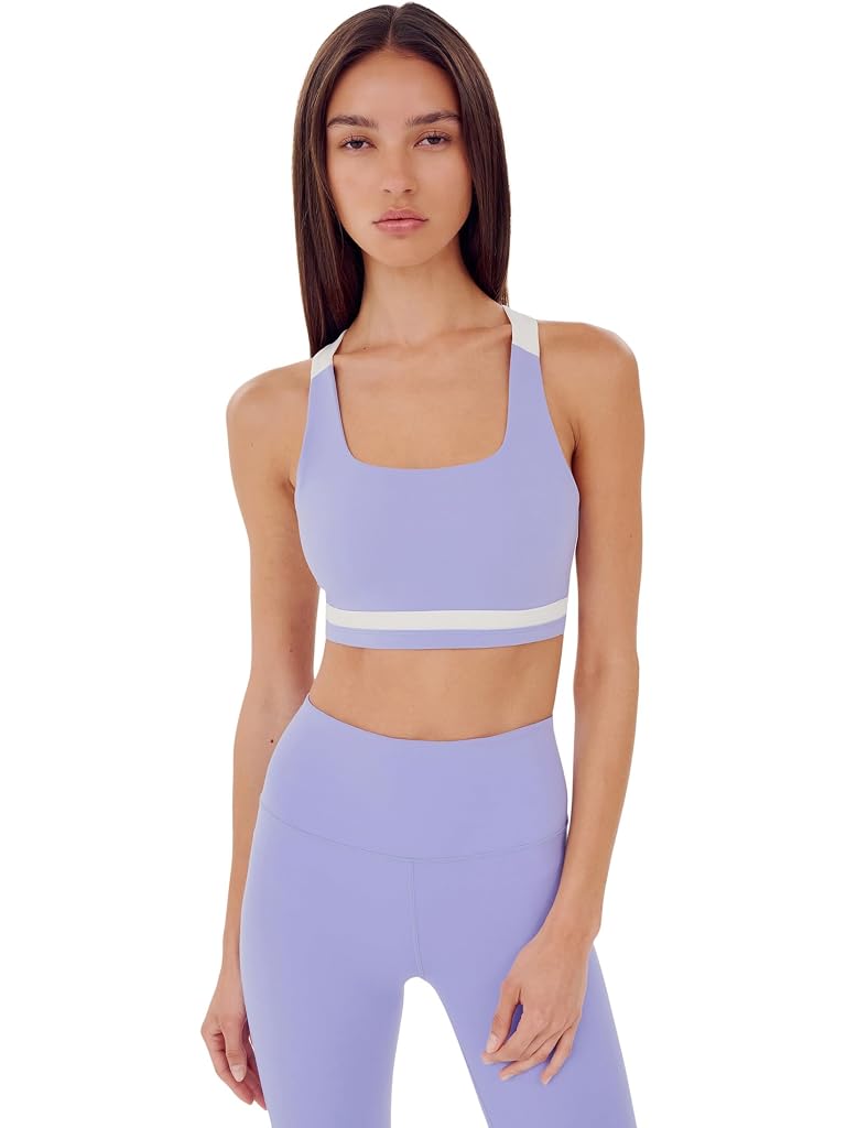 Miles Rigor Bra - Purple Haze/White