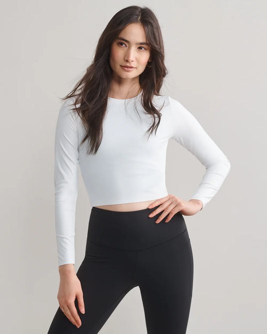 Serene Fitted LS - Snow White