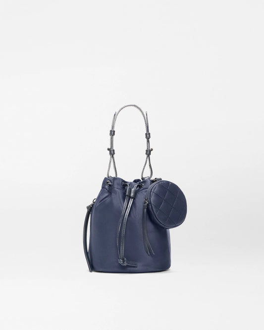 Waverly Bucket Bag - Navy