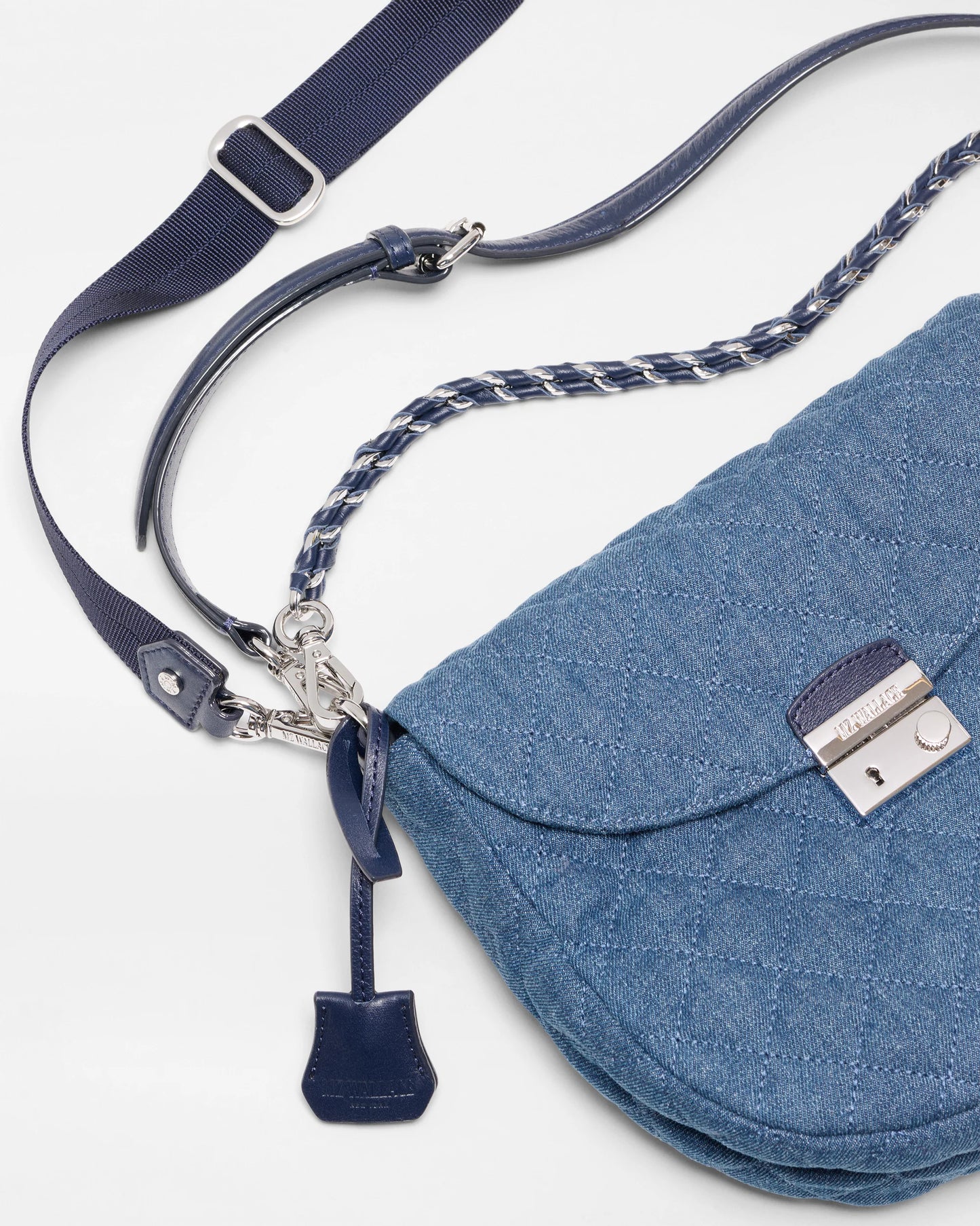 Crosby Lock Saddle - True Blue Denim