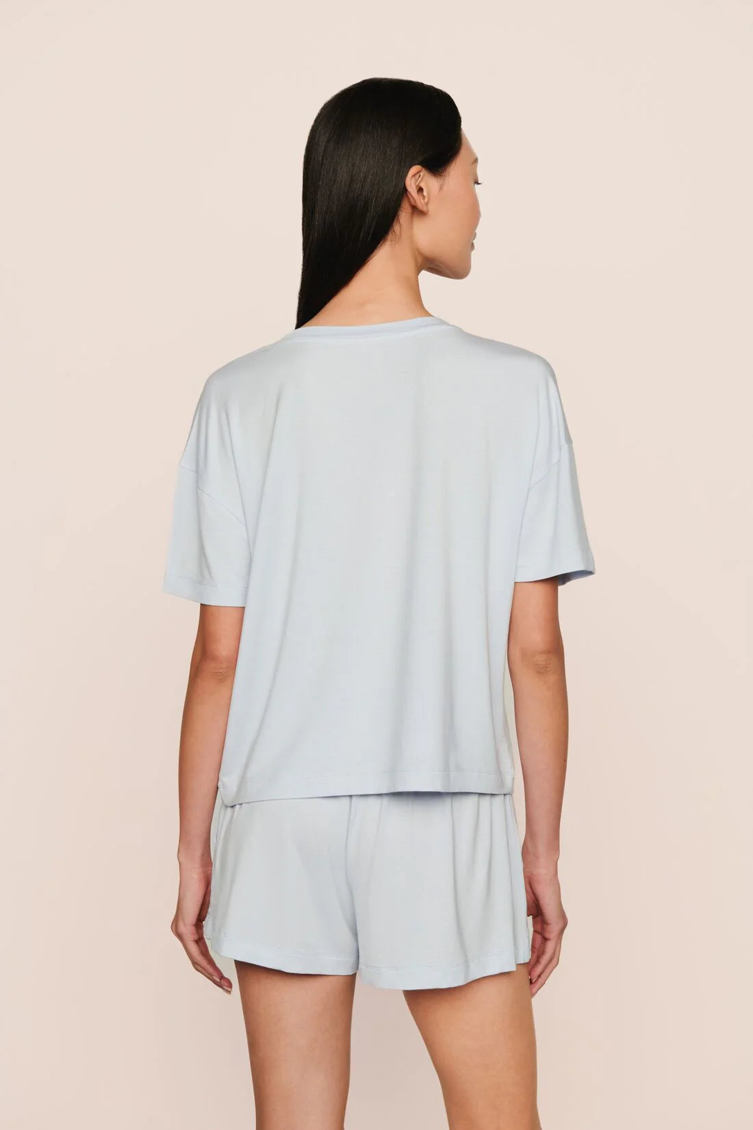 Gisele Everyday Tee/Short - Ice Blue