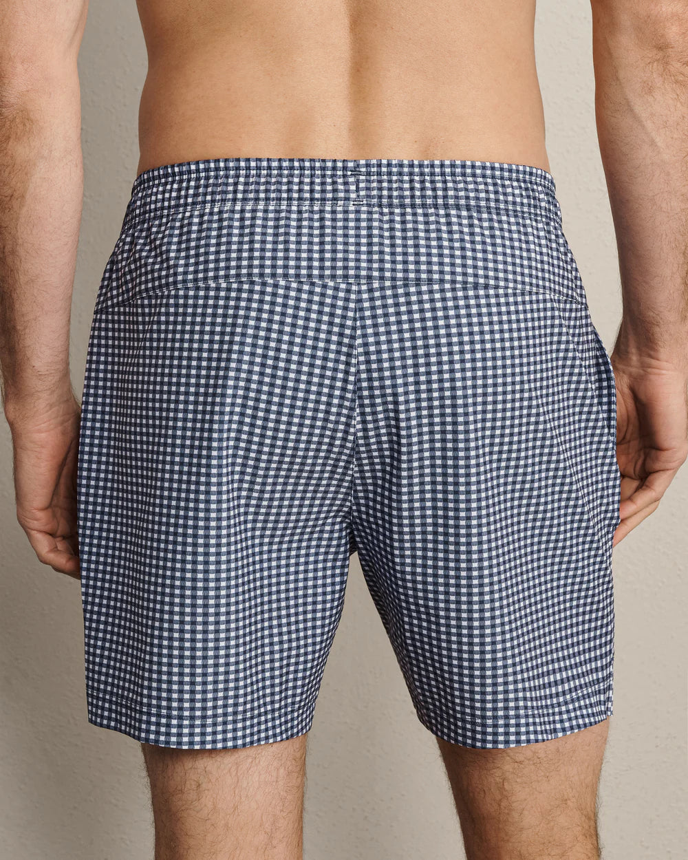 R&R Trunk (bathing suit) - Navy Gingham