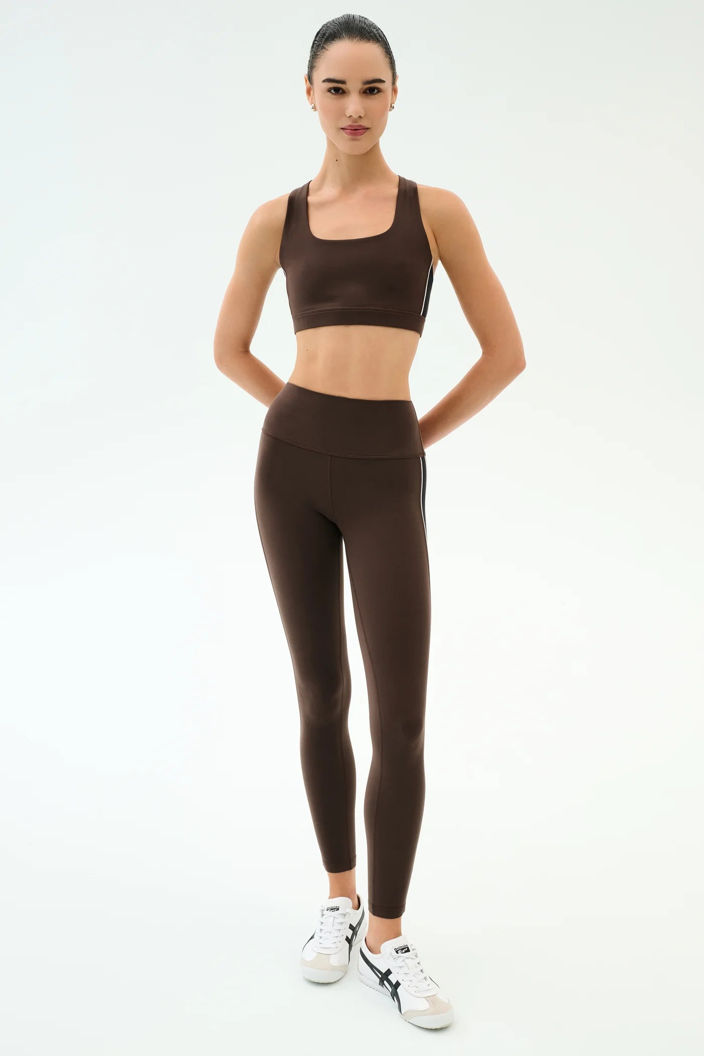 Margot Rigor Legging - Dk Chocolate/Black