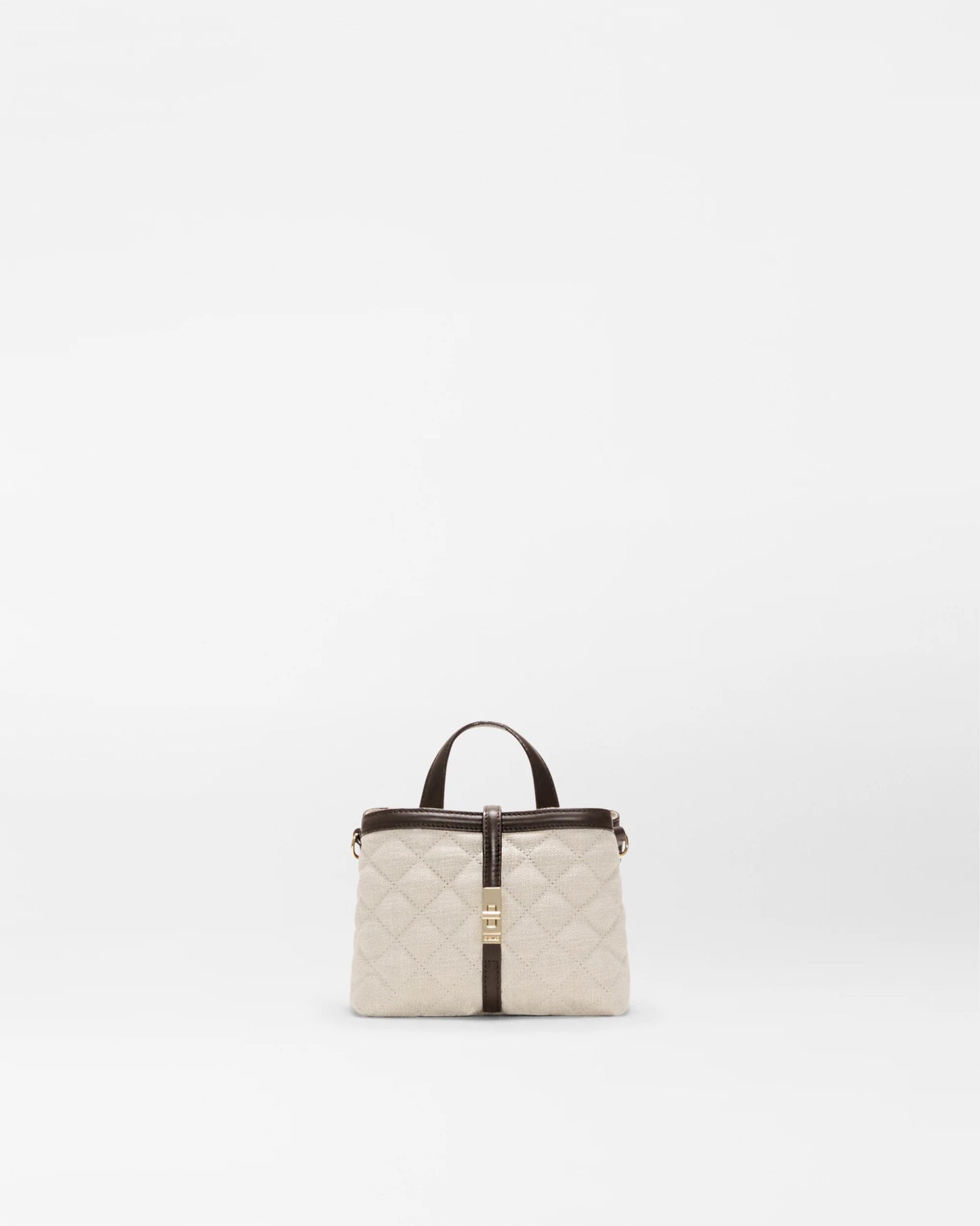 Mini Astor Top Handle - Sandy Linen