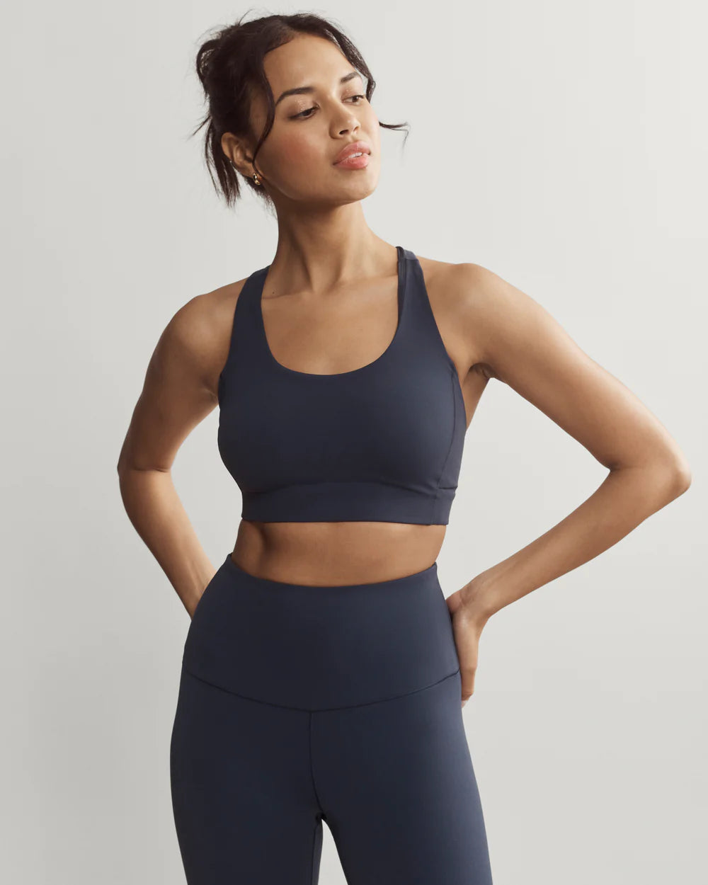 Revive Sport Bra - Navy Blue