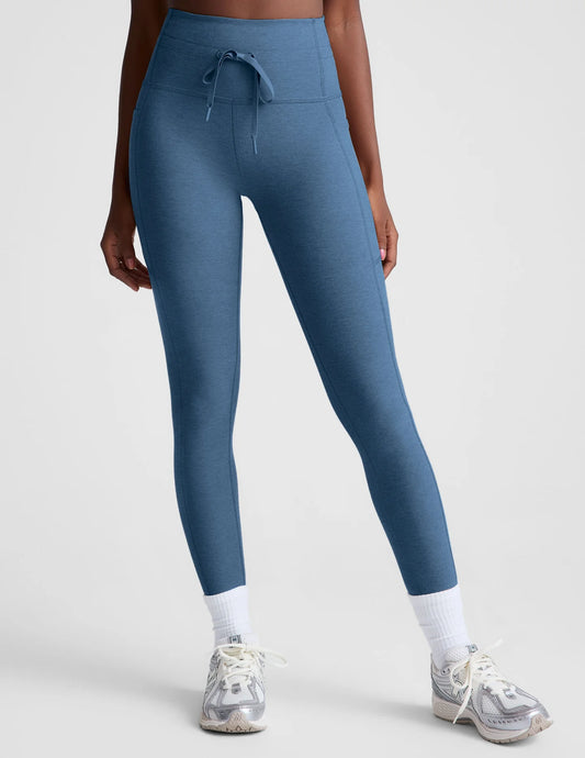 Go Pocket Legging - Washed Denim