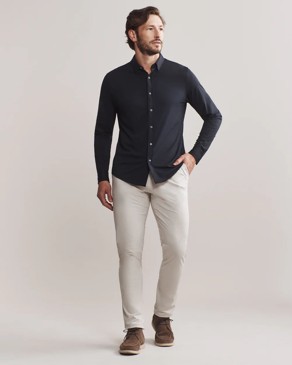 Commuter Classic Shirt - True Navy